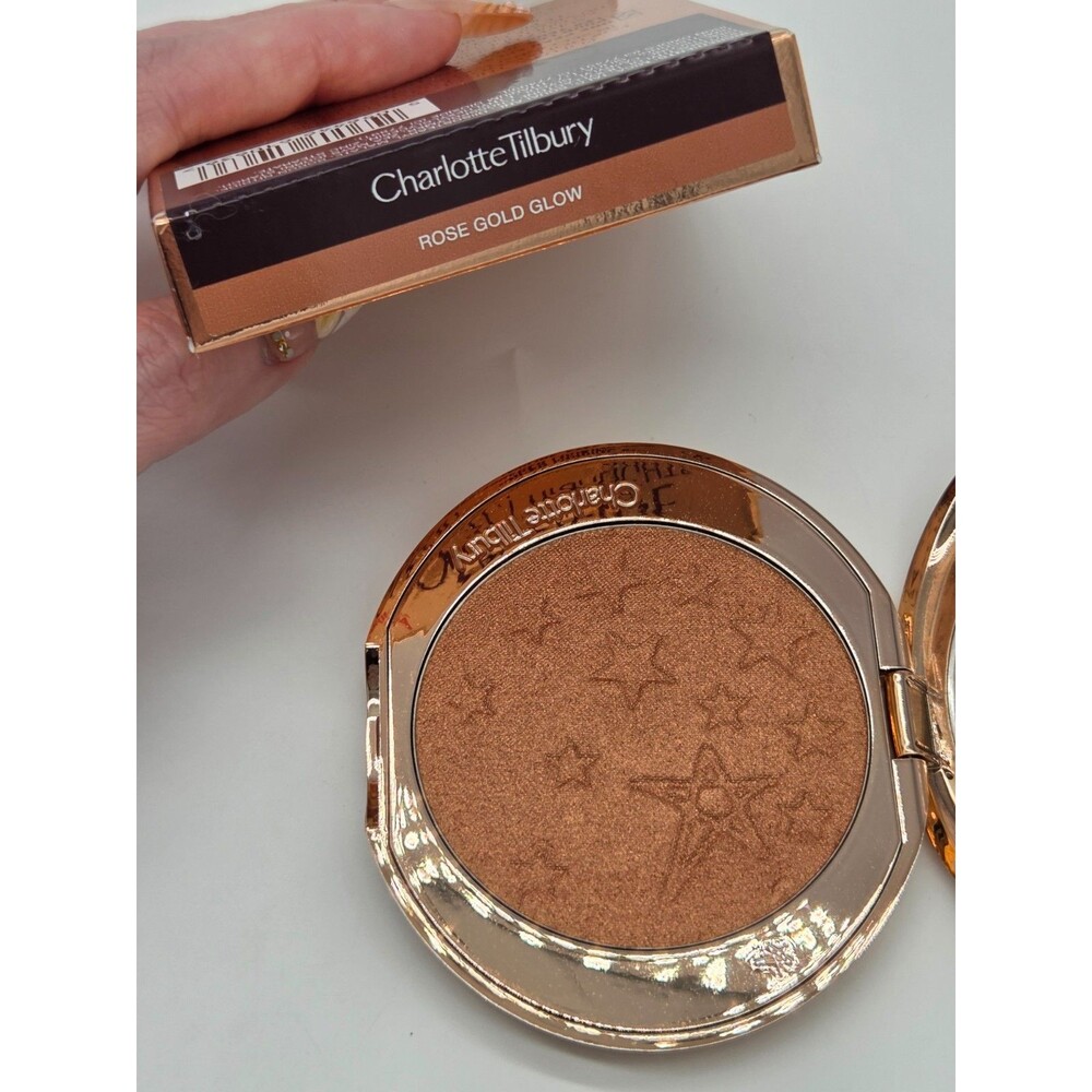 Charlotte Tilbury Hollywood Glow Glide Face Architect Highlighter Rose Gold Glow - Picture 2 of 3